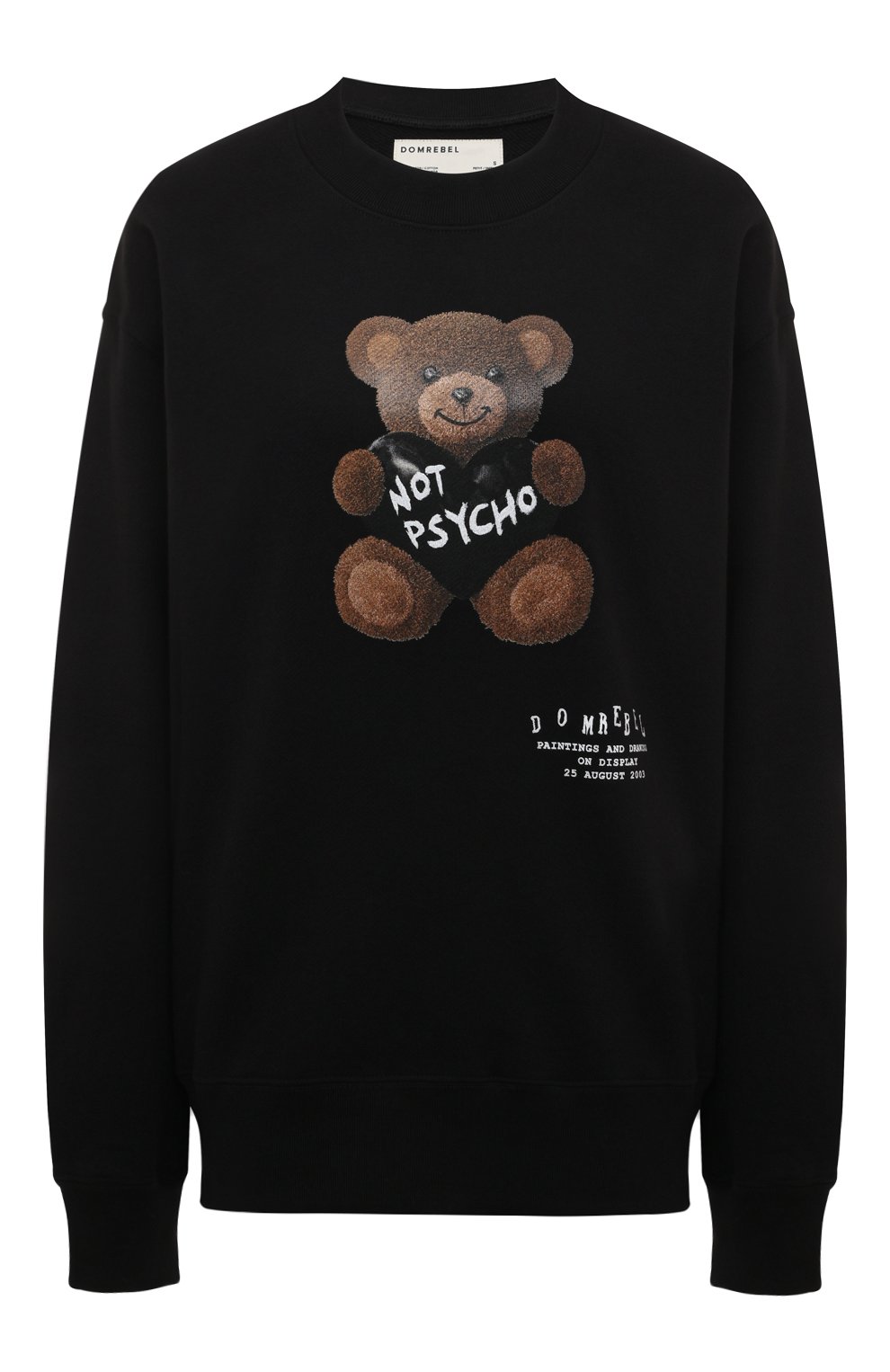 Хлопковый свитшот DOMREBEL, арт. CRAZY/SWEATSHIRT, фото 1