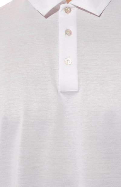 Хлопковое поло CANALI, арт. T0238/MJ00002, фото 5