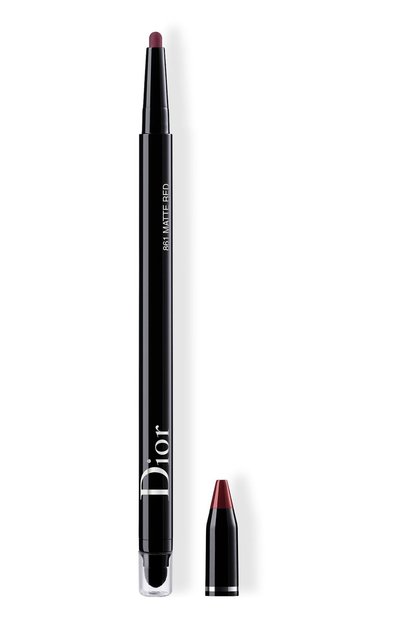 Женские водостойкая подводка для глаз diorshow 24h stylo, 861 матовый красный DIOR, арт. C014300861