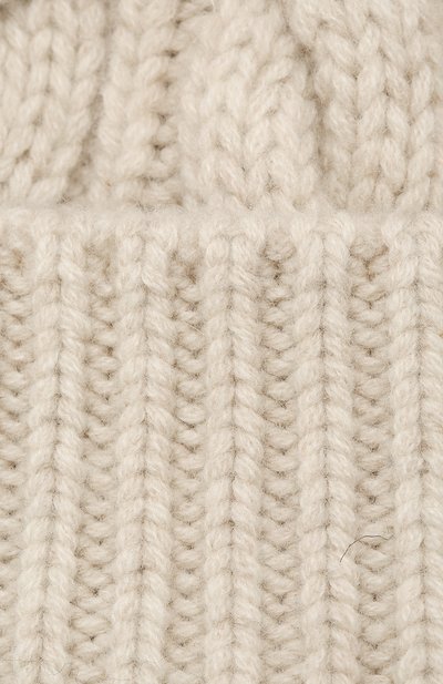 Шапка из смеси шерсти и кашемира с меховым помпоном MONCLER, арт. D2-098-00229-10-0401B, фото 3