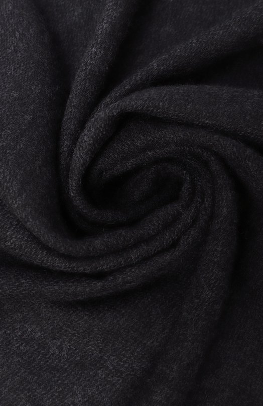Кашемировый шарф Corneliani 26B369-2629002 Чёрный  26B369-2629002 Фото 3
