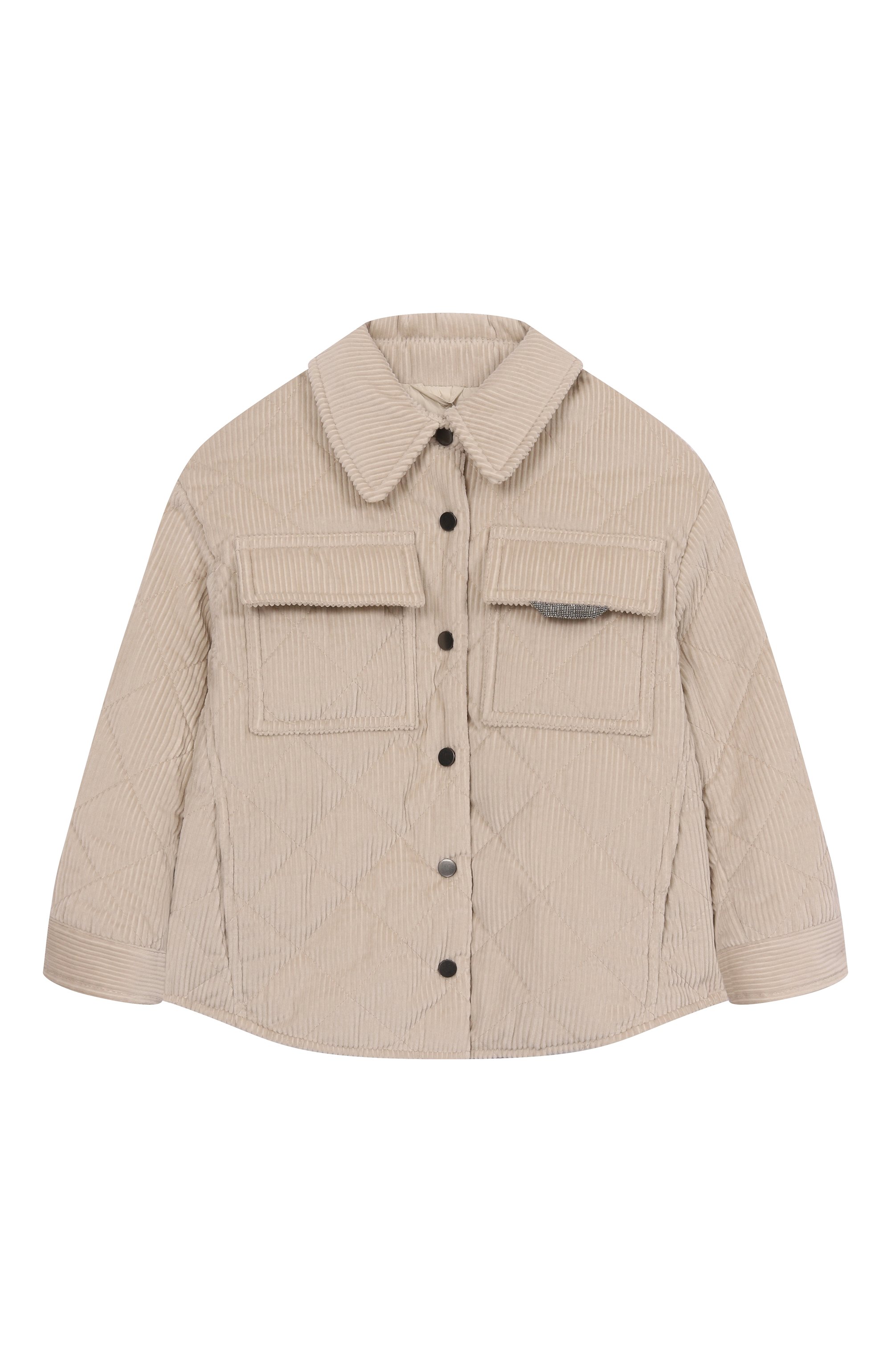 Вельветовая куртка-рубашка BRUNELLO CUCINELLI, арт. BB0230602A, фото 1