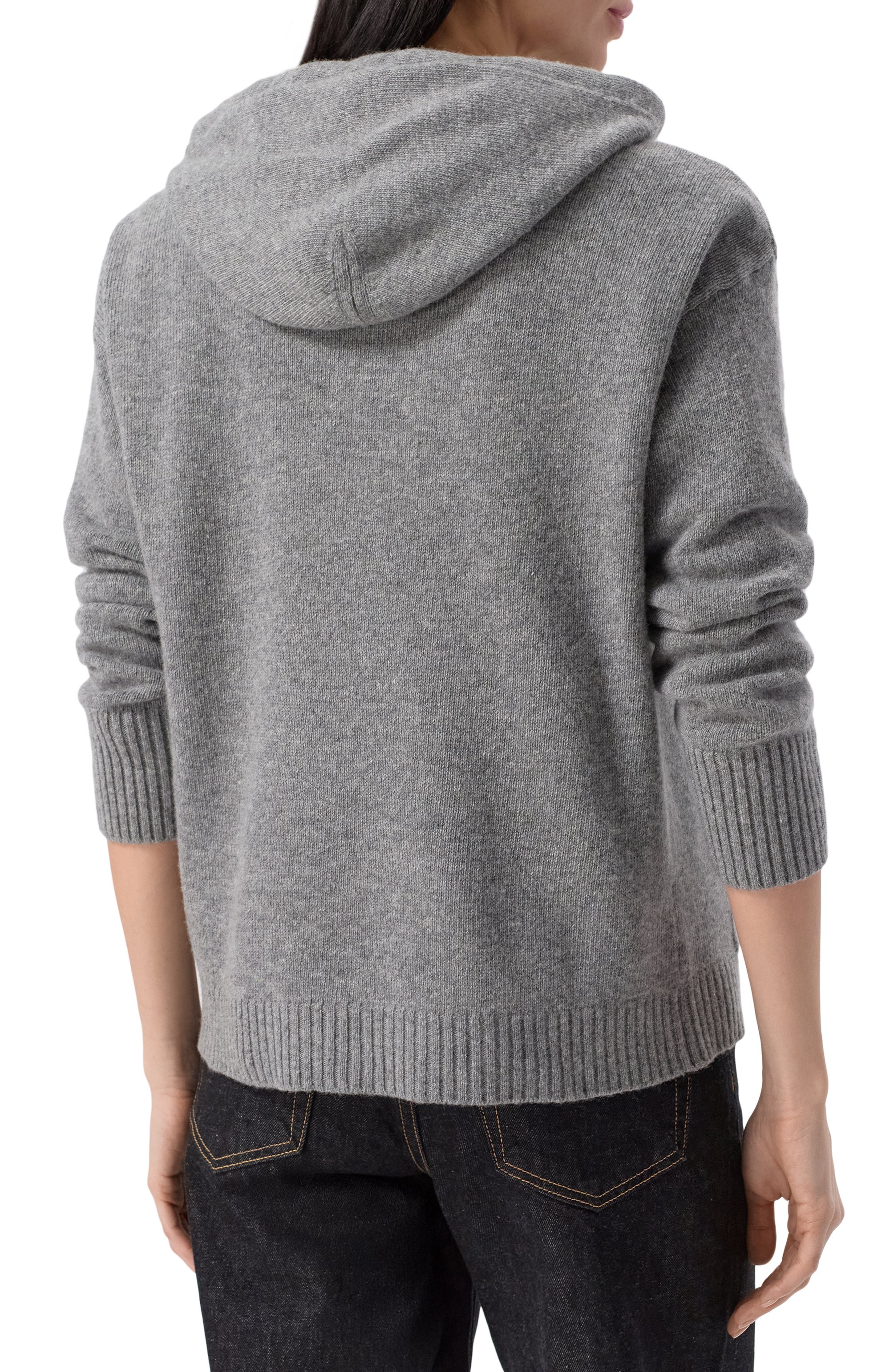 Худи из шерсти и вискозы WEEKEND MAX MARA, арт. SCENIC0, фото 4