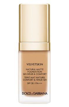 Матирующее тональное средство-флюид velvetskin, оттенок cinnamon 355 (30ml) DOLCE & GABBANA  цвета, арт. 3423222041625 | Фото 1 (SPF фильтр: Средний (25-30); Региональные ограничения белый �список (Axapta Mercury): Не проставлено; Финишное покрытие: Матовый; Нос: Не проставлено)