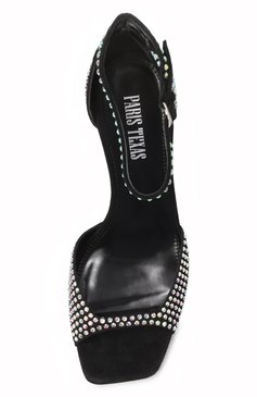 Замшевые босоножки holly grace 100 PARIS TEXAS, арт. PX1199/XSACH, фото 4