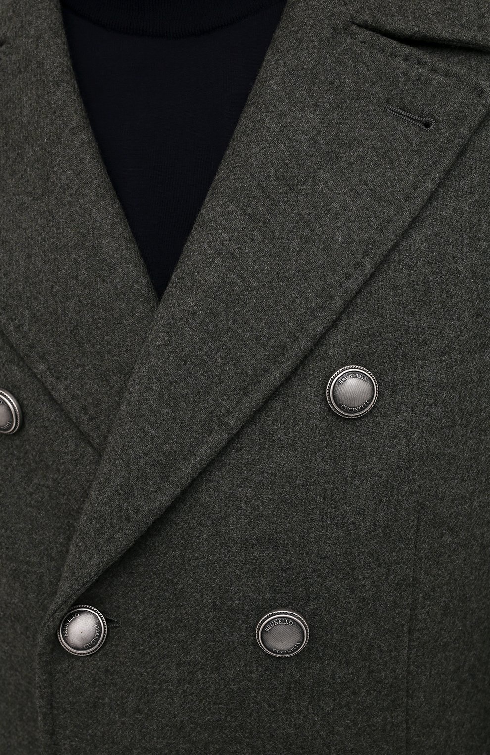 Шерстяное пальто BRUNELLO CUCINELLI, арт. MN4679003D, фото 5