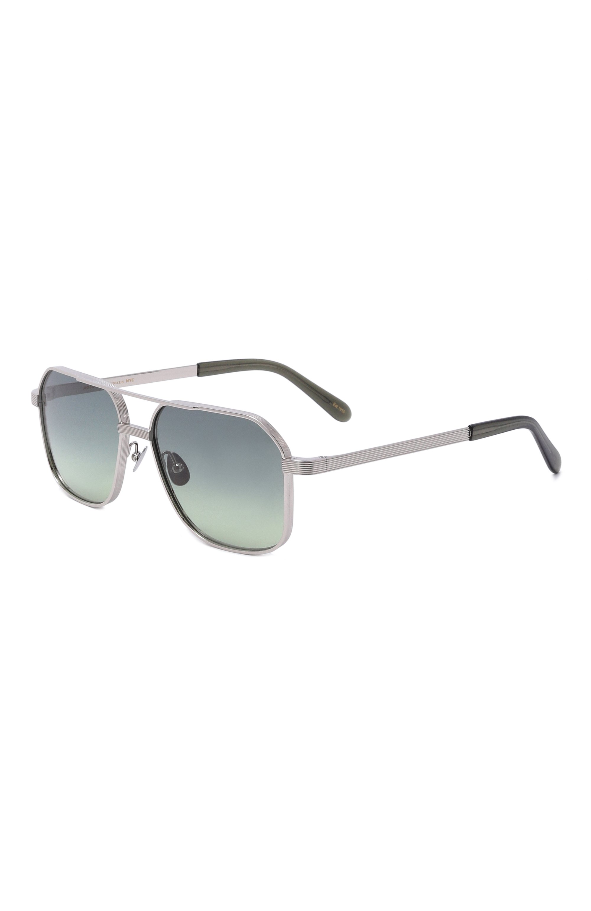 Солнцезащитные очки MOSCOT, арт. MINGLE SUN SILVER/F0REST W00D, фото 1