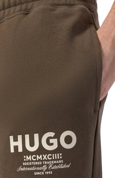 Хлопковые джоггеры HUGO BLUE, арт. 50510734, фото 5