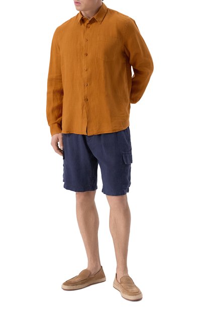 Льняные шорты VILEBREQUIN, арт. BAIE/U3U01, фото 2