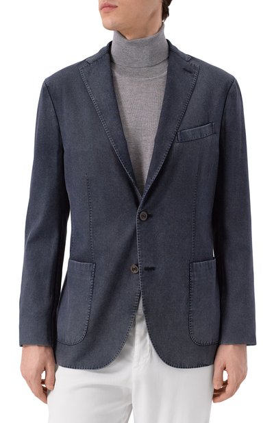 Шерстяной пиджак BOGLIOLI, арт. N1302J/SA0430, фото 3