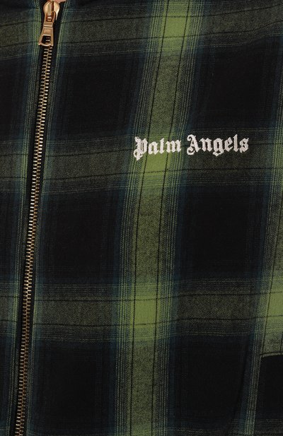 Хлопковый бомбер PALM ANGELS, арт. PWBD058F24FAB001, фото 5