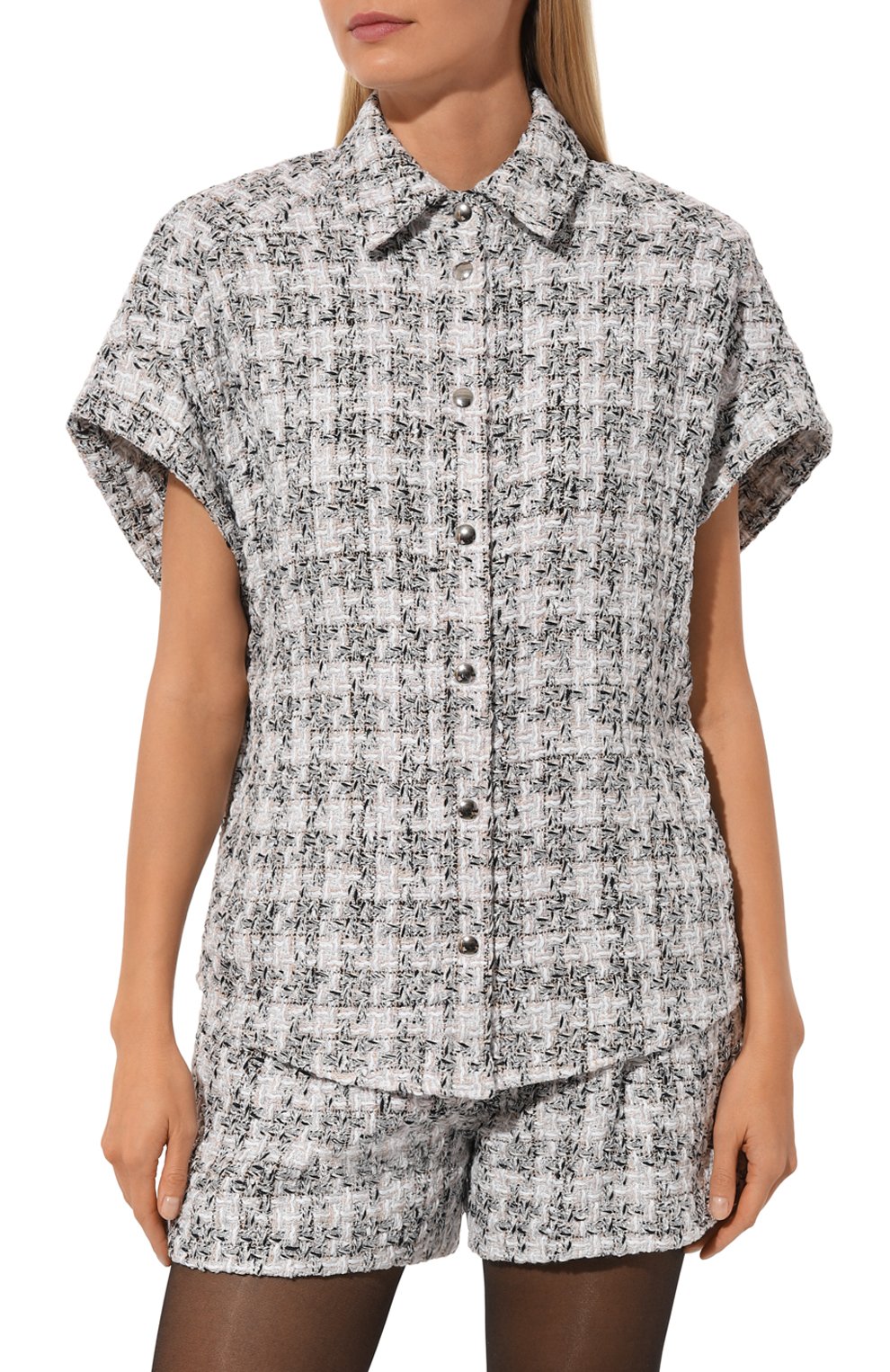 Твидовая рубашка IRO, арт. WP100GAIDAN, фото 3