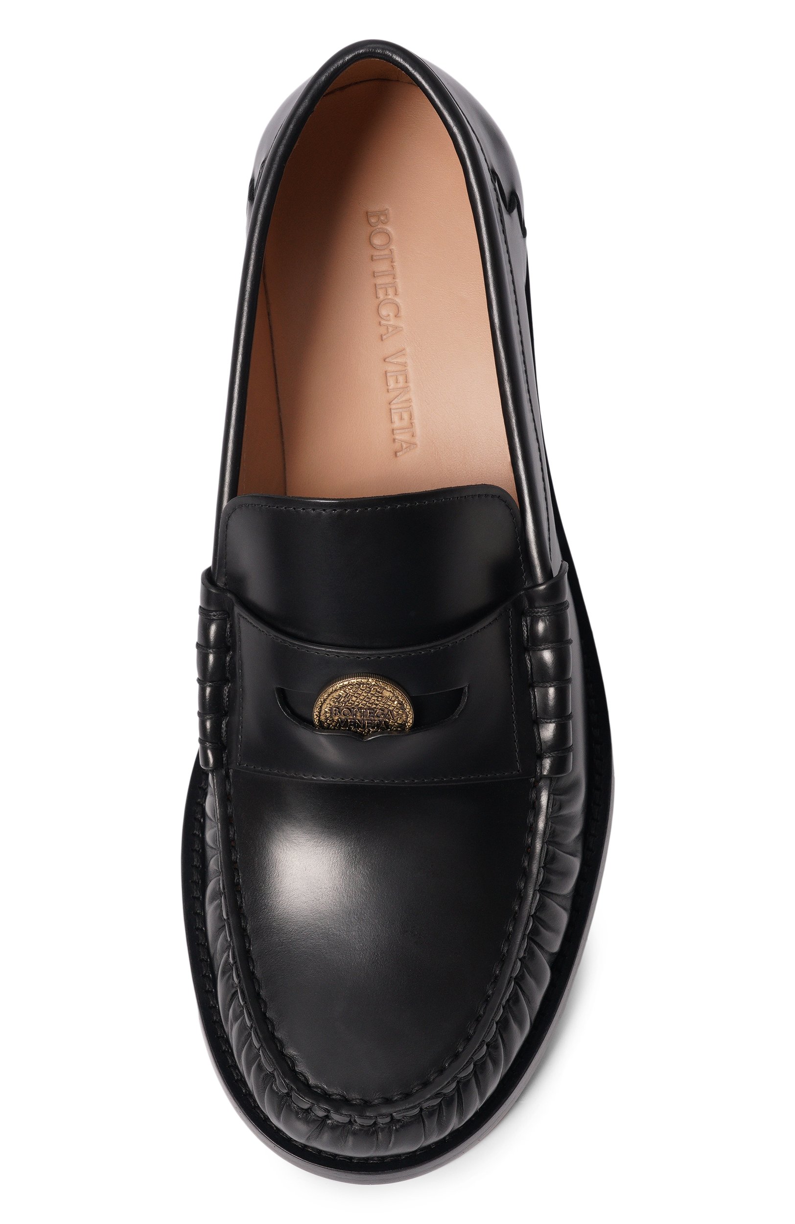 Кожаные пенни-лоферы ugo BOTTEGA VENETA, арт. A007B0/V2WX0, фото 5