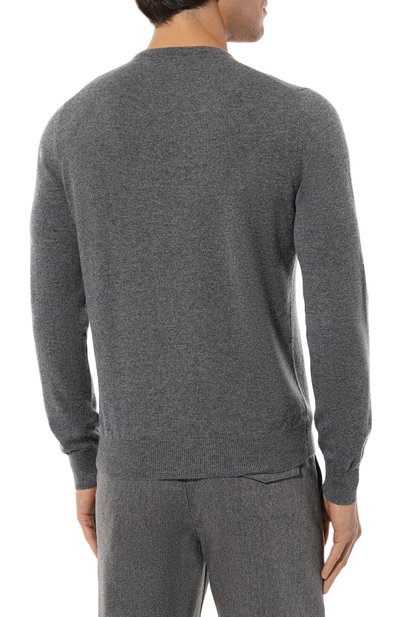 Кашемировый джемпер GRAN SASSO темно-серого цвета по цене 53550 руб., арт. 55167/15590, фото 4 Кашемировый джемпер GRAN SASSO, арт. 55167/15590, фото 4