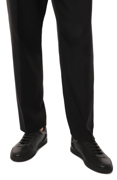 Кожаные кеды saint tropez DOLCE & GABBANA, арт. CS2256/AR837, фото 3