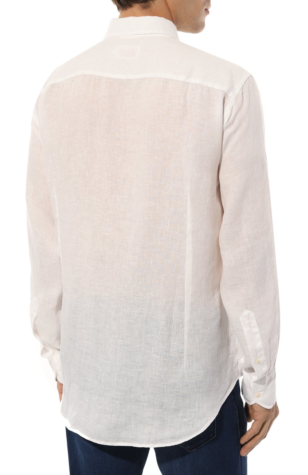 Льняная рубашка MC2 SAINT BARTH, арт. STBM/PAMPL0NA/00384D, фото 4