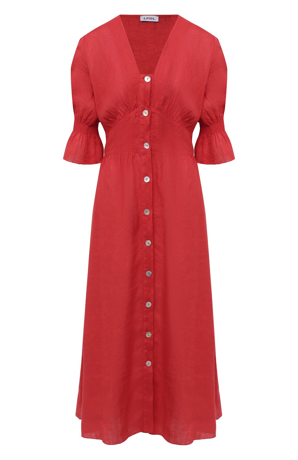 Льняное платье LA FABBRICA DEL LINO, арт. 00313, фото 1