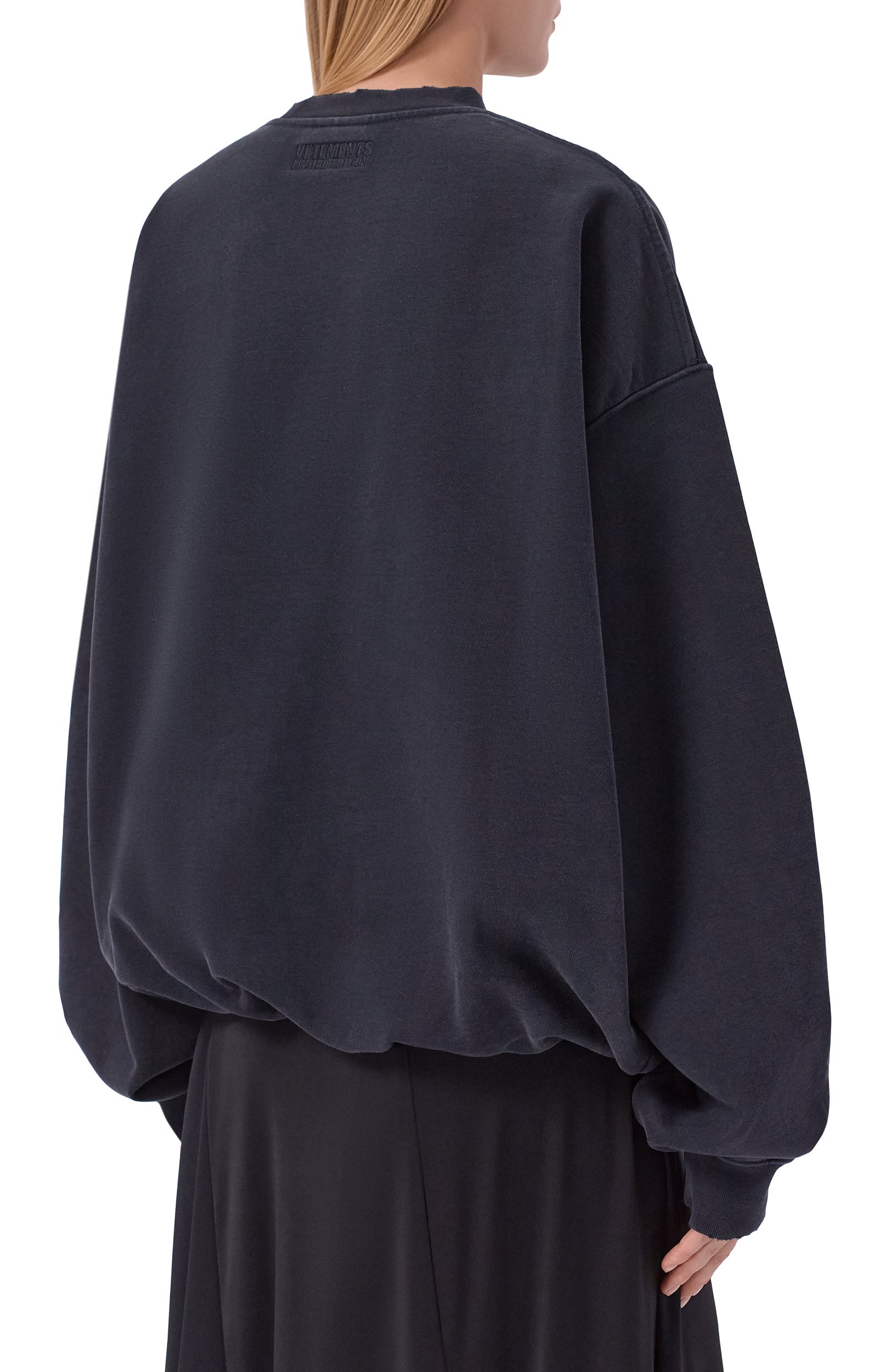 Хлопковый свитшот VETEMENTS, арт. MH27CN203B, фото 4