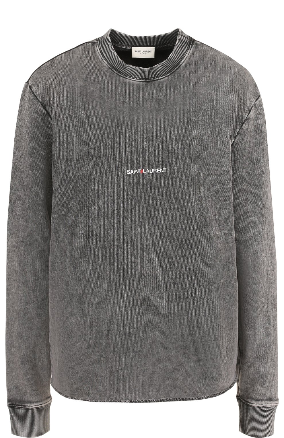 Хлопковый свитшот с логотипом бренда SAINT LAURENT, арт. 497103/YB2MF, фото 1