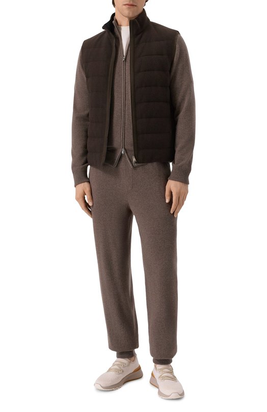 Кашемировый кардиган MVST M25.1MM.K015/K003 Коричневый  M25.1MM.K015/K003 Фото 2