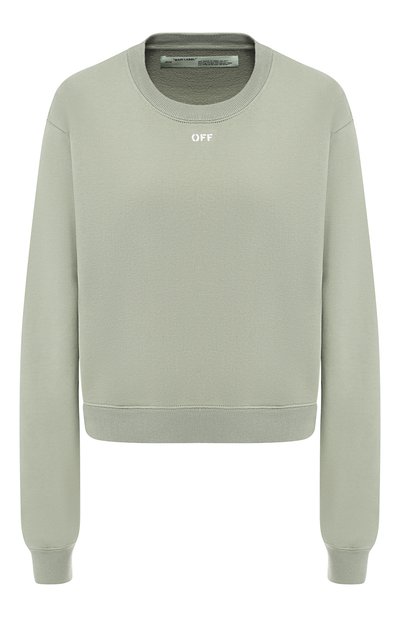 Женский хлопковый свитшот OFF-WHITE, арт. 0WBA026R190030534101