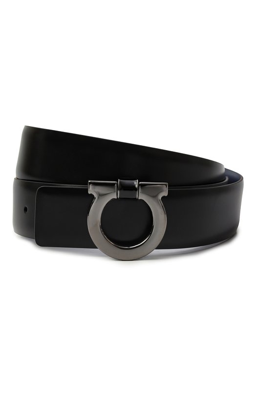 Двусторонний ремень Ferragamo 670567/786341 Чёрный 670567/786341