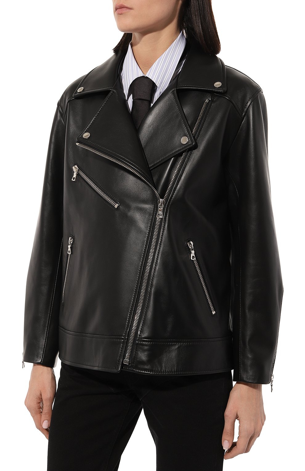 Кожаная куртка MASLOV, арт. SMW101, фото 3