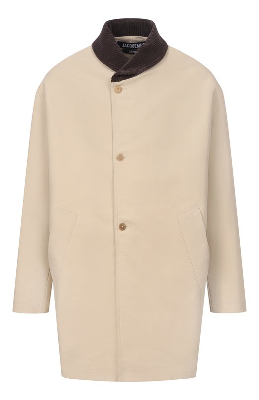 Хлопковая куртка Jacquemus 26E0UM00151/AW00321 Бежевый 26E0UM00151/AW00321