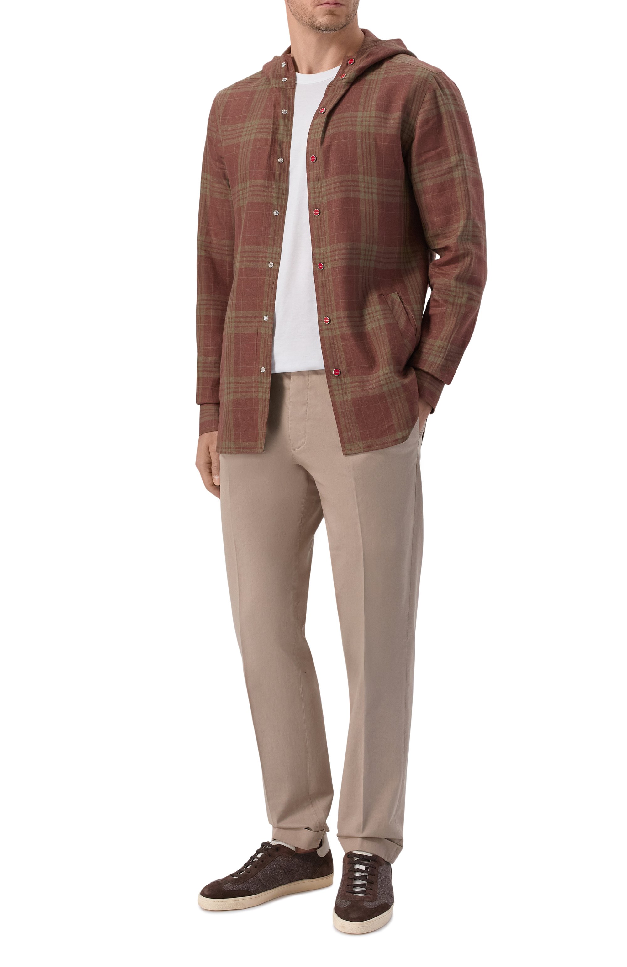 Льняная рубашка KITON, арт. UMCMARH0926910, фото 2