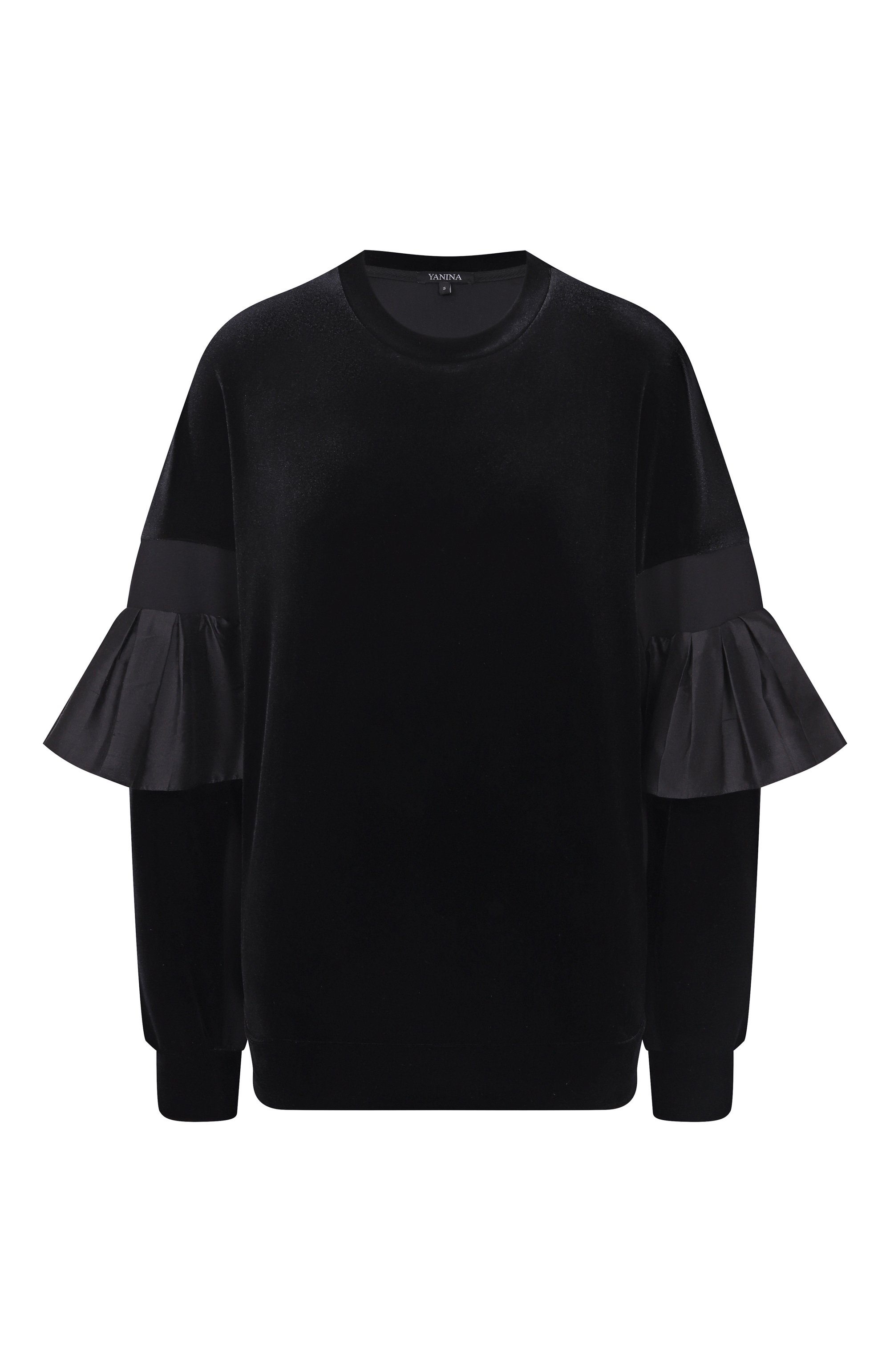 Бархатный свитшот YANINA, арт. T-1418, фото 1