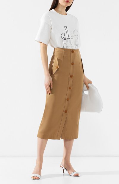 Хлопковая футболка JACQUEMUS, арт. 192TS02/48100, фото 2