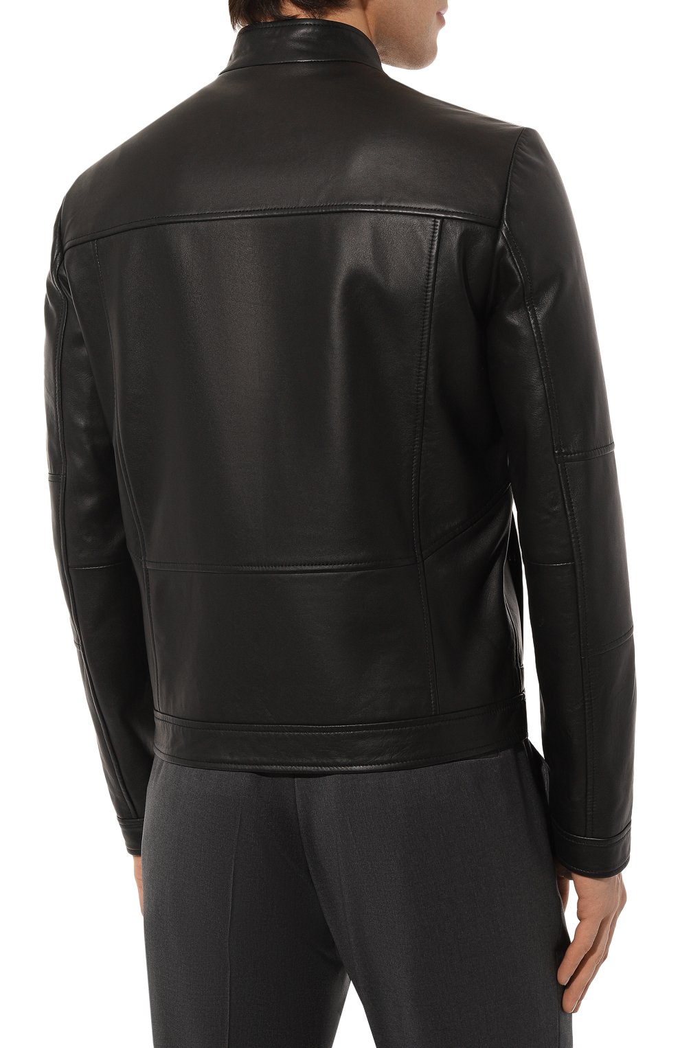 Кожаная куртка HUGO, арт. 50455293, фото 4