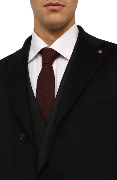 Шерстяной галстук LUIGI BORRELLI, арт. CR455013, фото 2