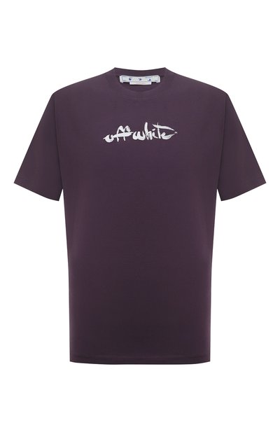 Хлопковая футболка OFF-WHITE, арт. 0MAA027F22JER0093501, фото 1