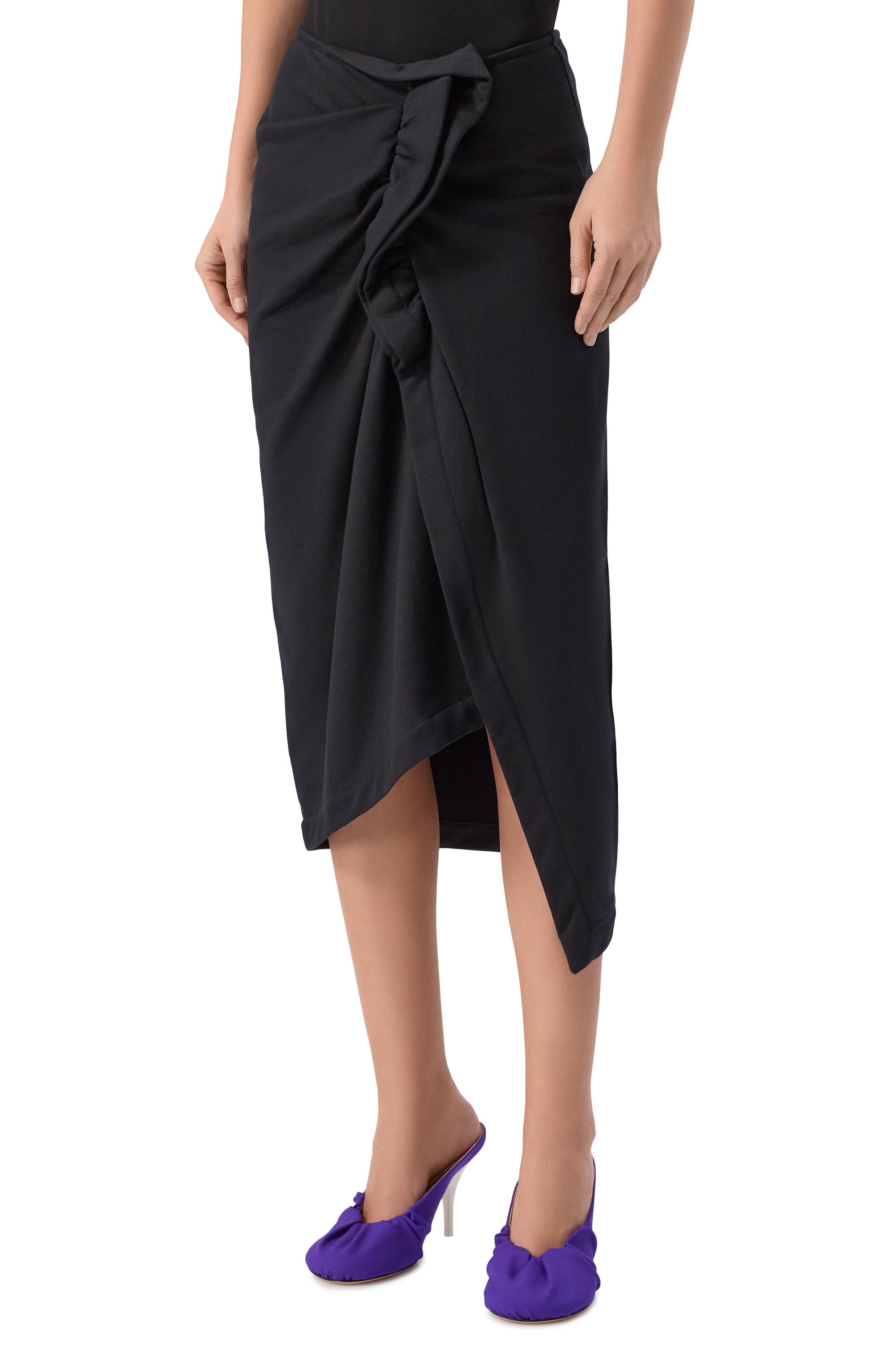 Хлопковая юбка DRIES VAN NOTEN, арт. 131112/3611, фото 3