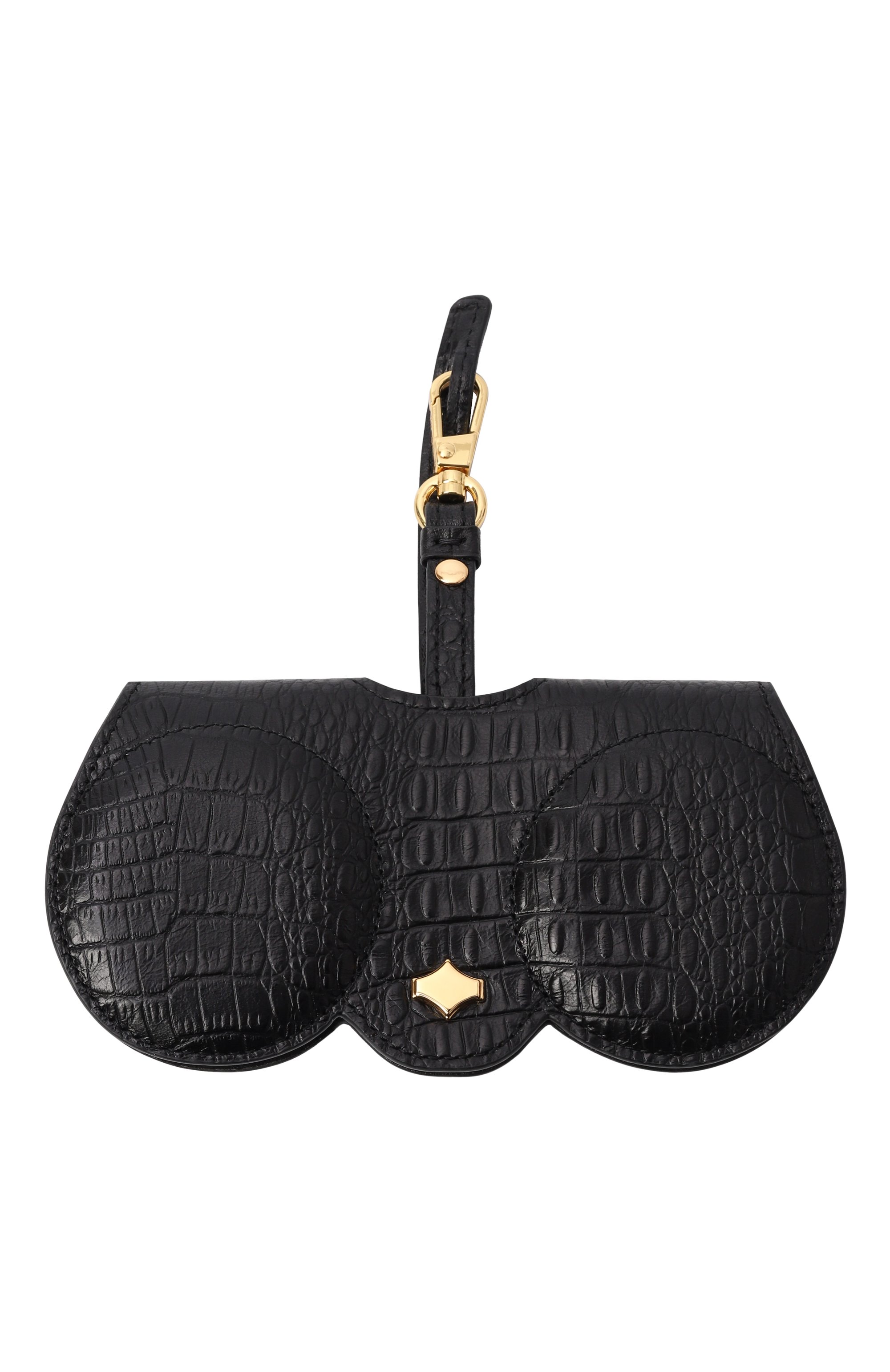 Футляр для очков ANY DI черного цвета по цене 13150 руб., арт. SP101602 CR0C0 BLACK LEATHER, фото 1 Футляр для очков ANY DI, арт. SP101602 CR0C0 BLACK LEATHER, фото 1