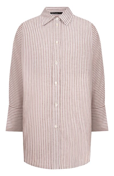 Женская рубашка изо льна и хлопка PIETRO BRUNELLI, арт. CA2514/LI0028