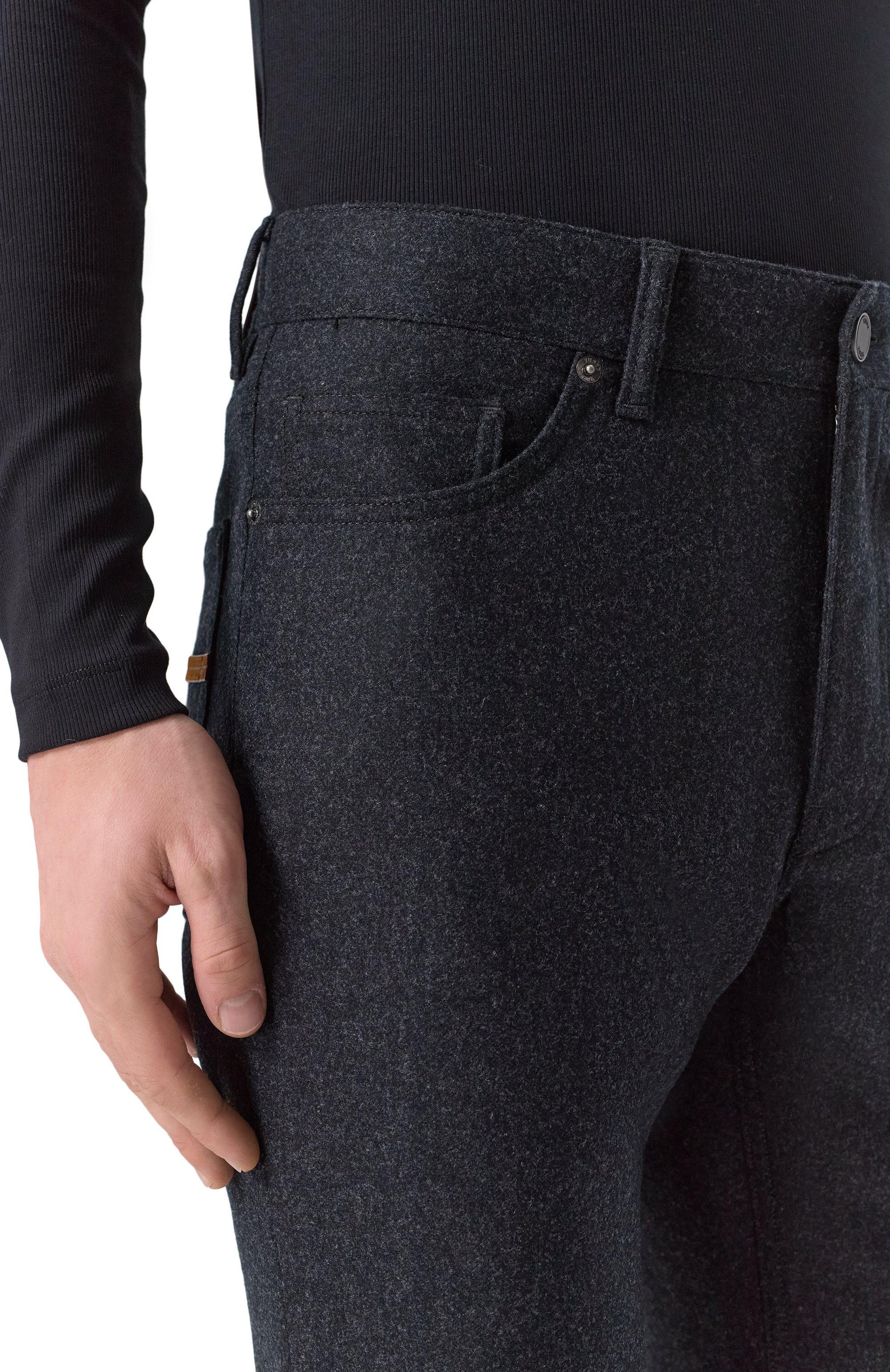 Шерстяные брюки ZEGNA, арт. CITYL/UEL41A8, фото 5