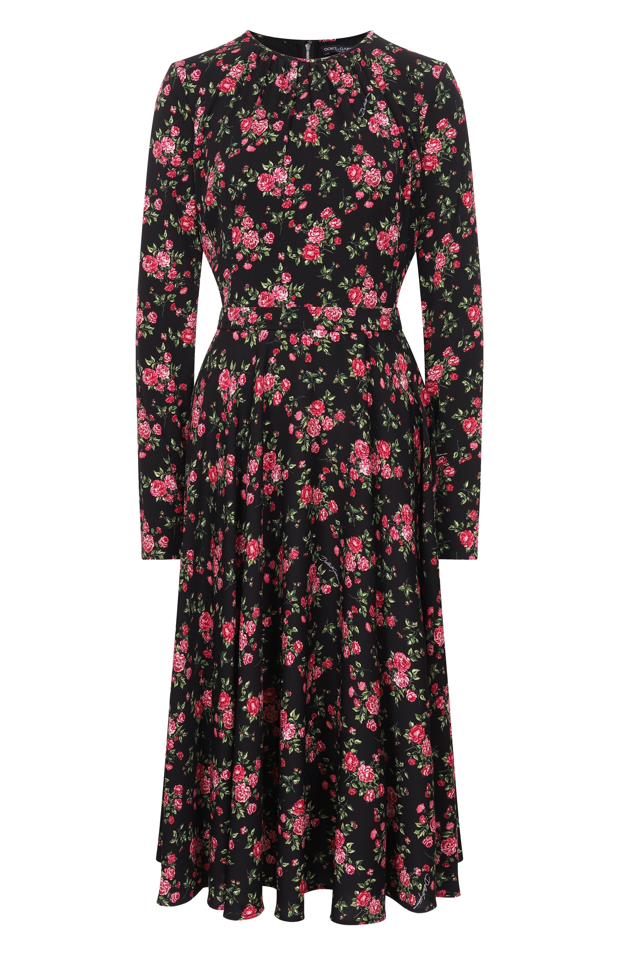 Шелковое платье DOLCE & GABBANA, арт. F60HMT/FSA8B, фото 1