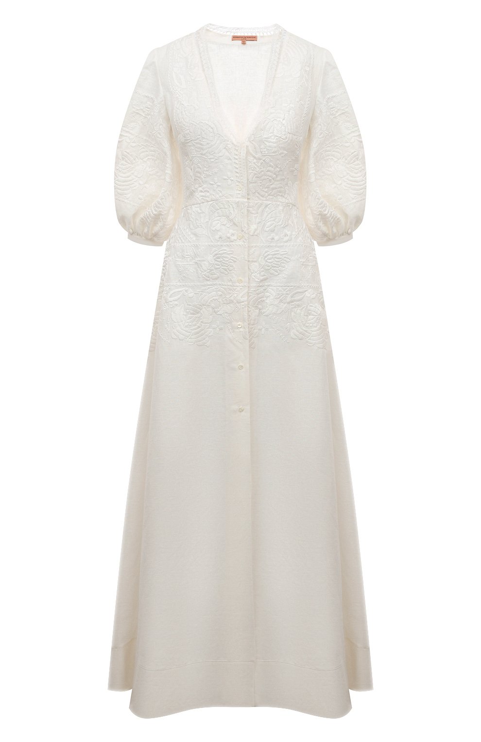 Льняное платье ERMANNO SCERVINO, арт. D404Q604BMY, фото 1