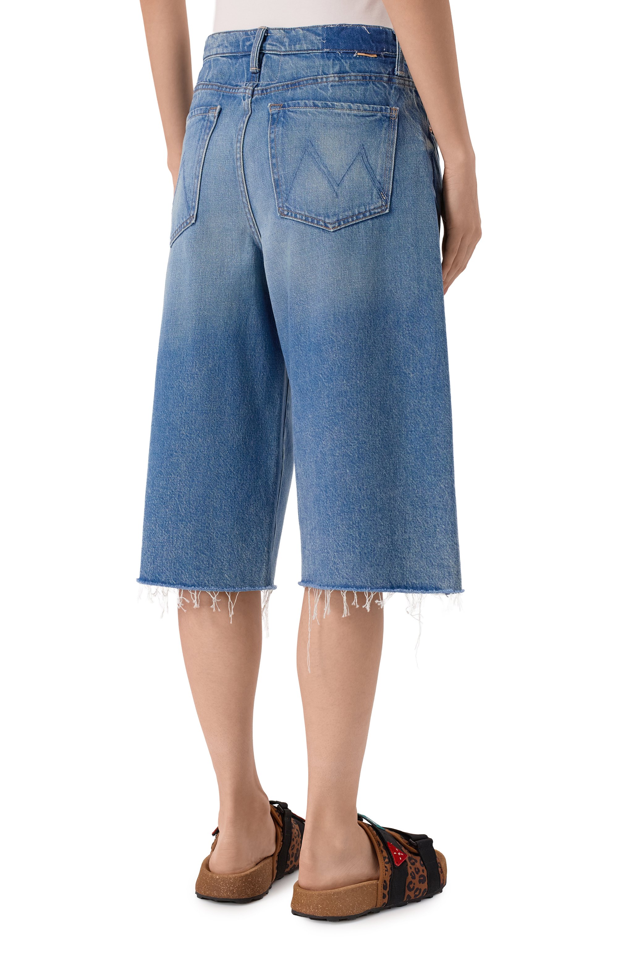 Джинсовые шорты MOTHER, арт. 4098-1085, фото 4