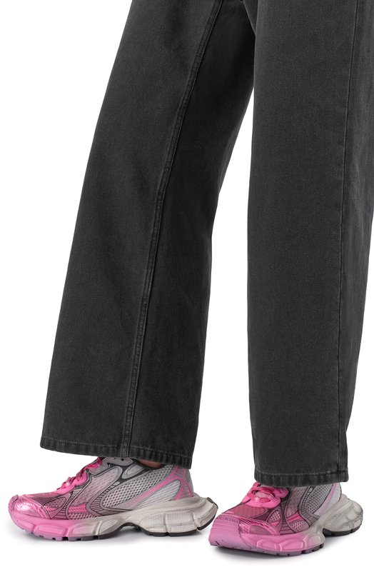 Комбинированные кроссовки 3XL Toe Spray Balenciaga 734731/W3XTS Разноцветный  734731/W3XTS Фото 2