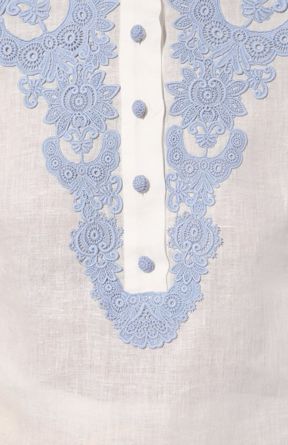 Льняная блузка ZIMMERMANN, арт. 7498TSS232, фото 5