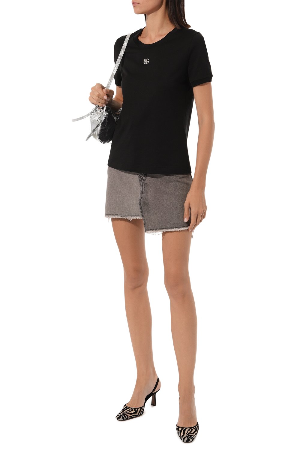 Хлопковая футболка DOLCE & GABBANA, арт. F8U08Z/G7B3U, фото 2