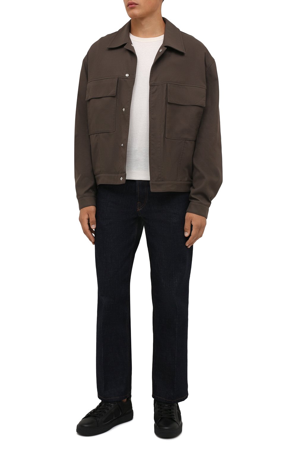 Комбинированные кеды b-court BALMAIN черного цвета по цене 69450 руб., арт. WM1VI268/TSNF, фото 2 Комбинированные кеды b-court BALMAIN, арт. WM1VI268/TSNF, фото 2