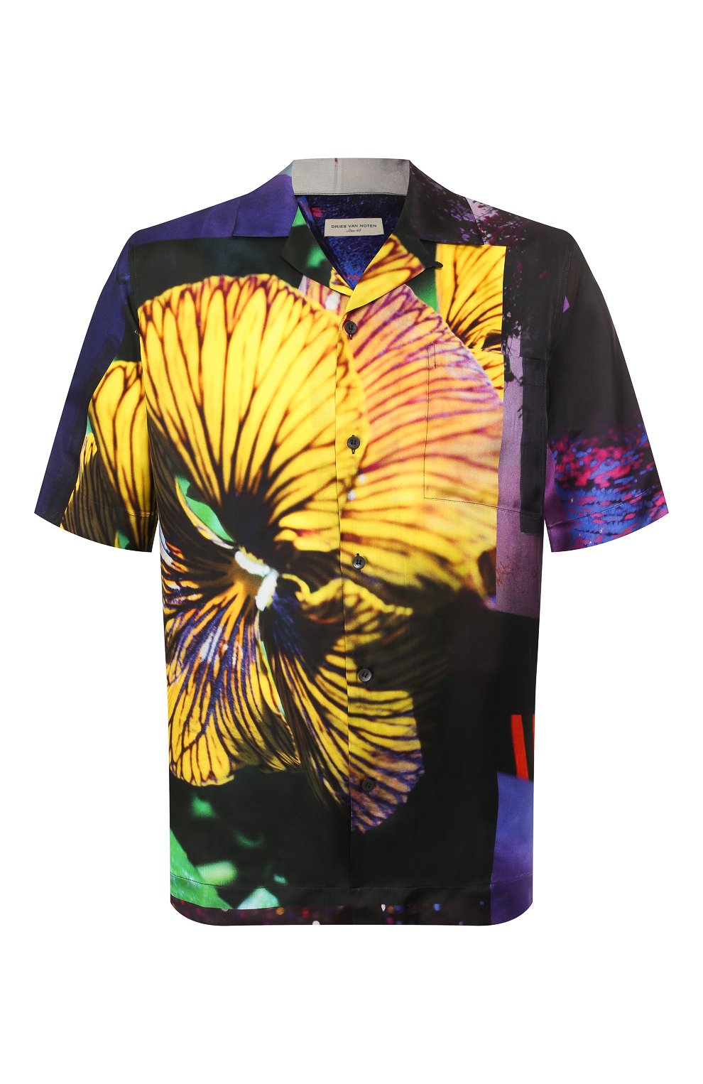 Рубашка из вискозы DRIES VAN NOTEN, арт. 201-20708-9091, фото 1