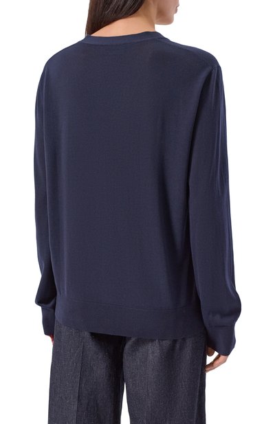 Шерстяной кардиган DSQUARED2 темно-синего цвета по цене 39950 руб., арт. S75HA1267/S18310, фото 4 Шерстяной кардиган DSQUARED2, арт. S75HA1267/S18310, фото 4