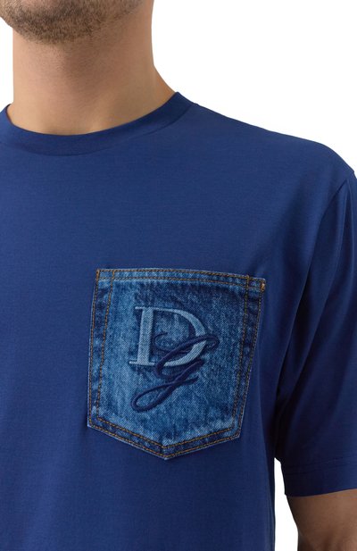 Хлопковая футболка DOLCE & GABBANA, арт. G8PN9Z/G704J, фото 5