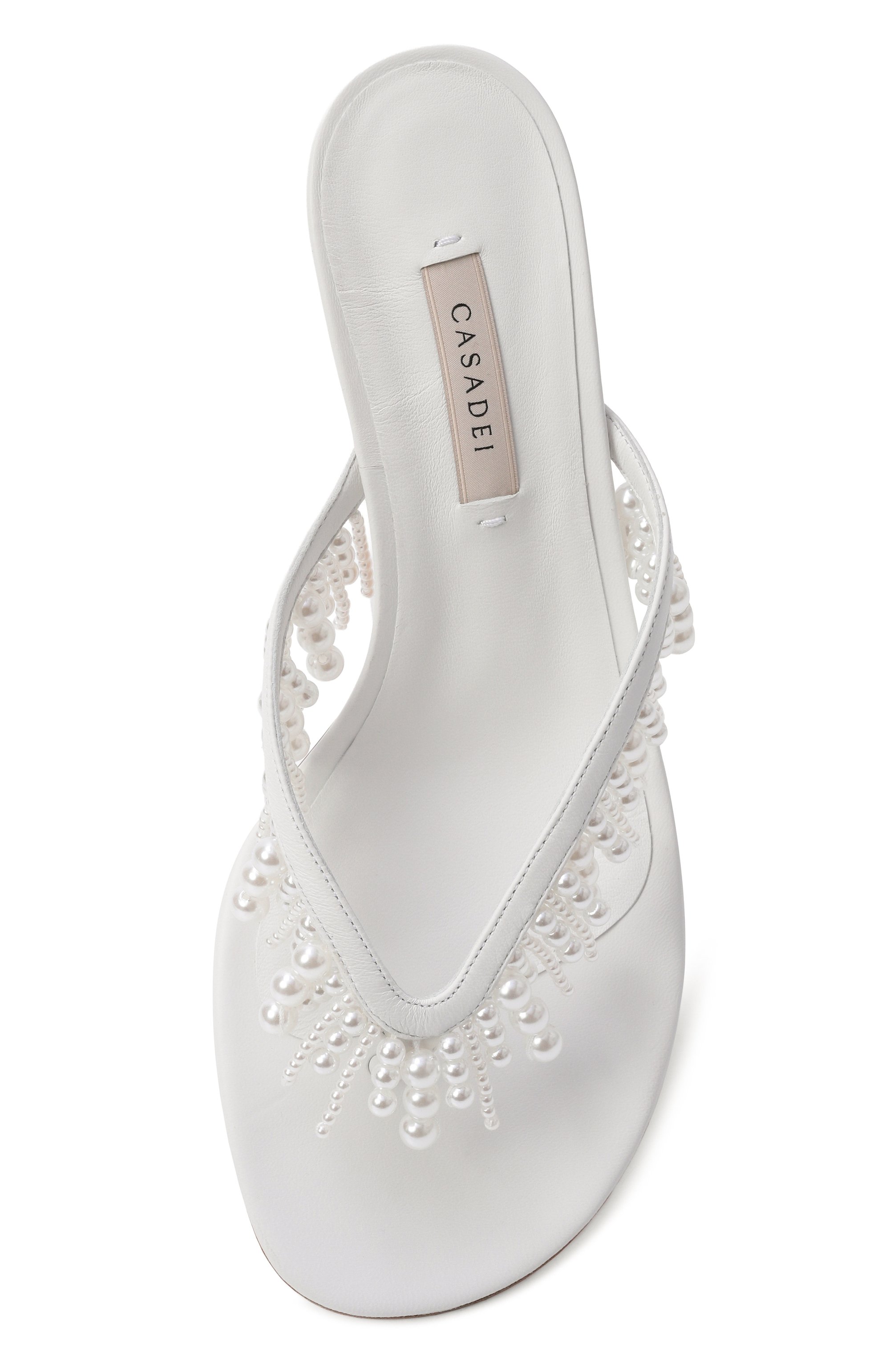 Кожаные мюли julia santorini 50 CASADEI, арт. 1N262B0501/SANTI, фото 6