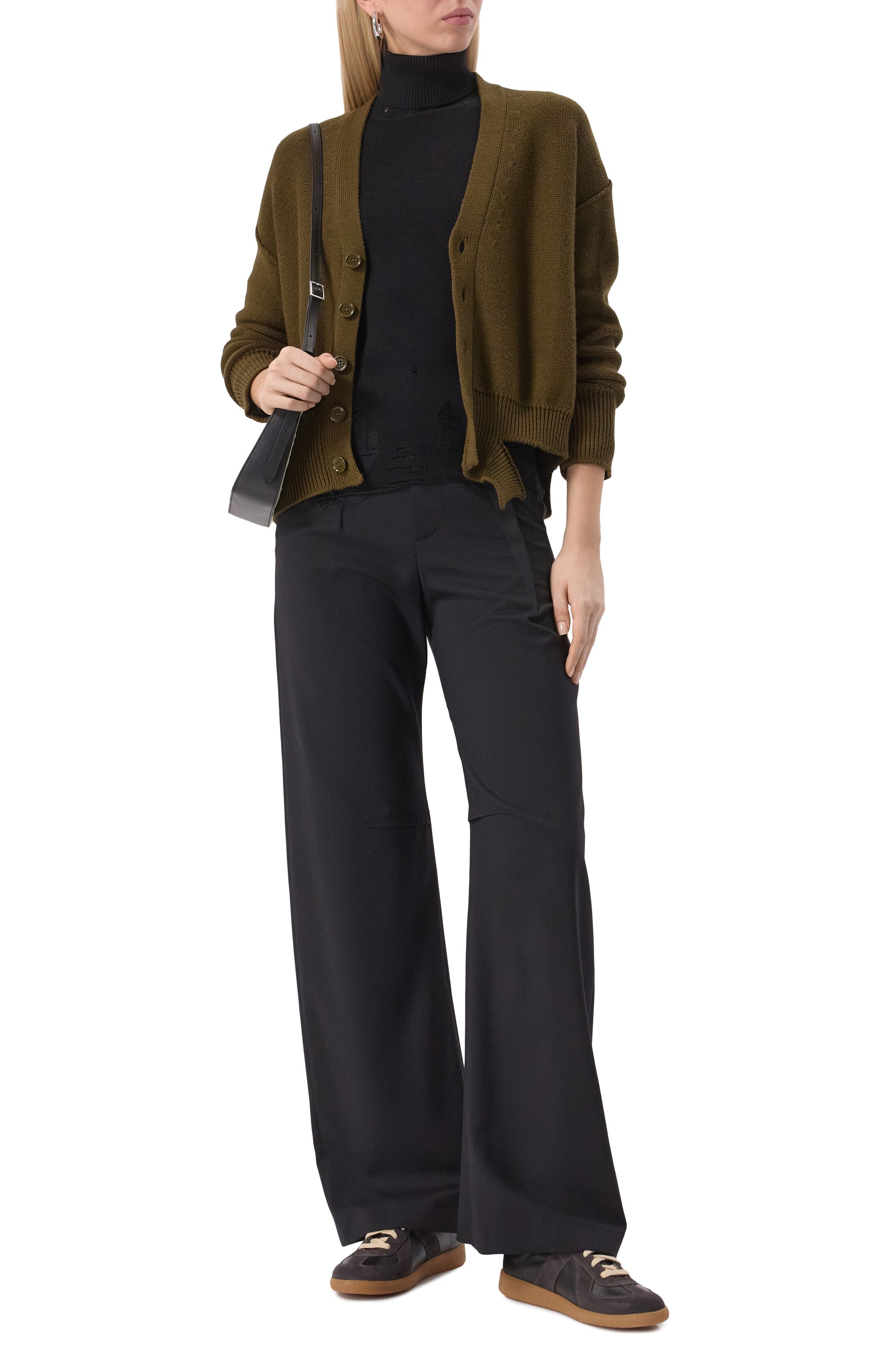 Кожаные кеды replica MAISON MARGIELA, арт. S58WS0109/P1895, фото 2